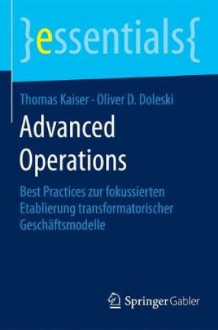 Cover of Advanced Operations