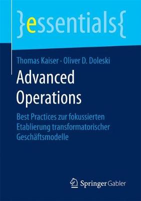 Book cover for Advanced Operations