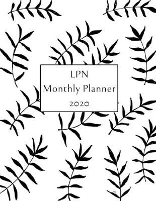 Book cover for LPN Monthly Planner