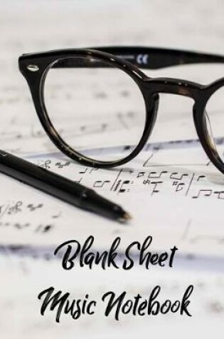 Cover of Blank Sheet Music Notebook