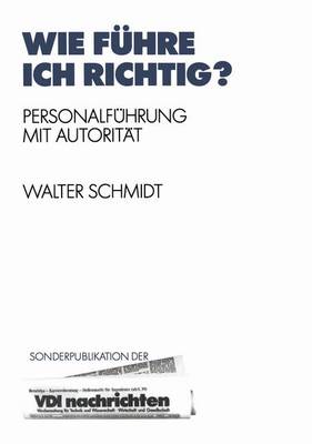 Book cover for Wie Fhre Ich Richtig ?