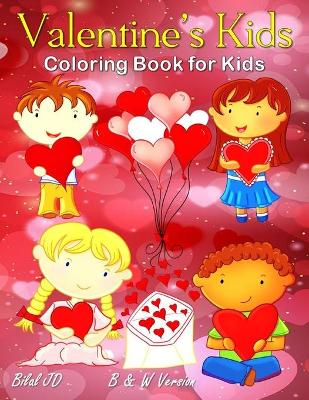 Book cover for Valentine's Kids Coloring Book