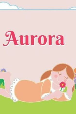 Cover of Aurora Personalized Sketchbook Journal Notebook