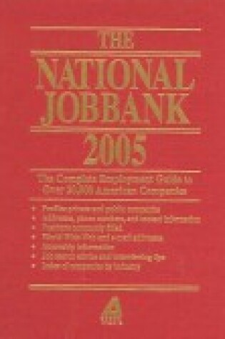Cover of National Job Bank 2005
