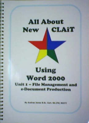 Cover of All About New CLAiT Using Microsoft Word 2000