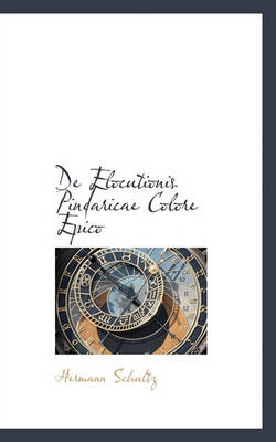 Book cover for de Elocutionis Pindaricae Colore Epico