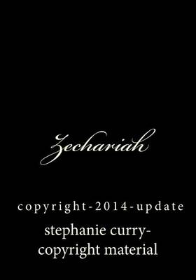 Book cover for Zechariah