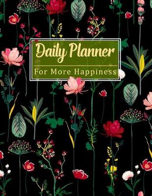 Book cover for Daily Planner for More Happiness