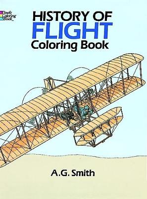 Cover of History of Flight Coloring Book