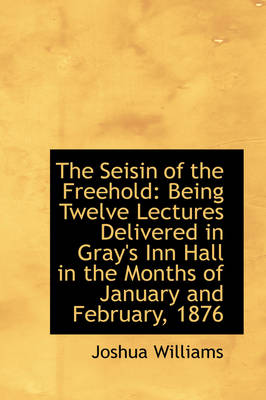 Book cover for The Seisin of the Freehold