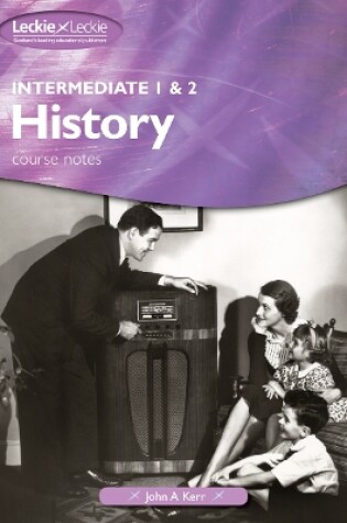 Cover of Intermediate 1 and 2 History