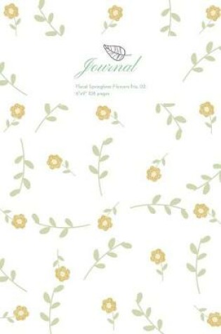 Cover of Journal Floral Springtime Flowers No. 02