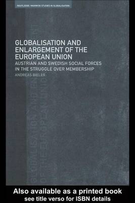 Book cover for Globalisation and Enlargement of the European Union