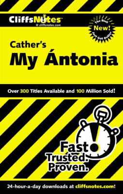 Book cover for Notes on Cather's "My Antonia