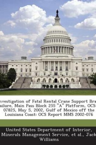 Cover of Investigation of Fatal Rental Crane Support Brace Failure, Main Pass Block 255 a Platform, Ocs-G 07825, May 5, 2002, Gulf of Mexico Off the Louisian