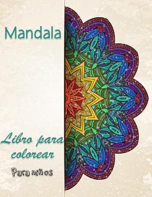 Book cover for Libro para colorear de mandalas para ni�os