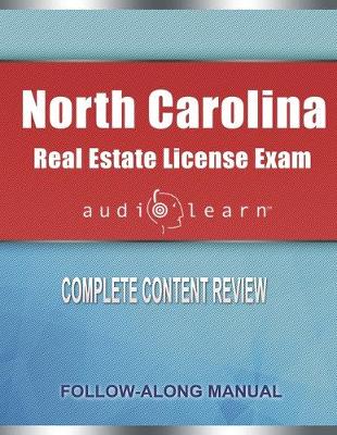 Book cover for North Carolina Real Estate License Exam AudioLearn