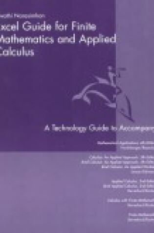 Cover of Mathematical Applications Excel Guide Sixth Edition