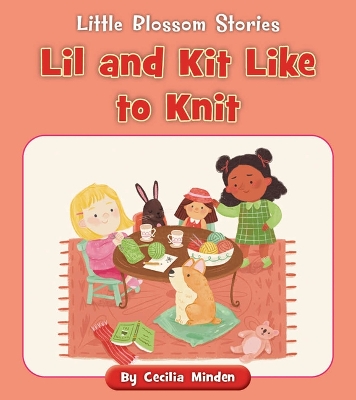 Book cover for Lil and Kit Like to Knit
