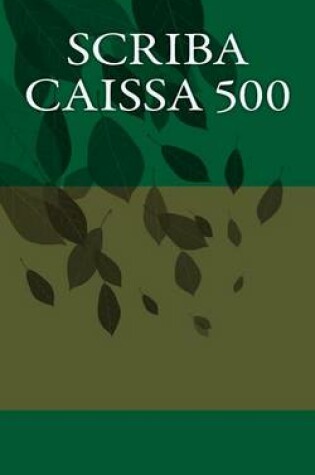 Cover of Scriba Caissa 500