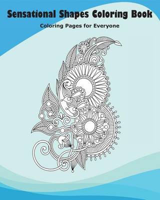 Book cover for Sensational Shapes Coloring Book