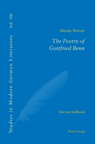 Cover of The Poetry of Gottfried Benn