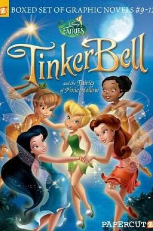 Cover of Disney Fairies Graphic Novels Boxed Set #9-12