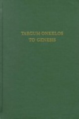 Cover of Targum Onkelos to Genesis