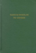 Book cover for Targum Onkelos to Genesis