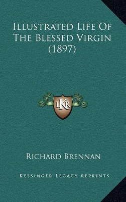 Book cover for Illustrated Life of the Blessed Virgin (1897)