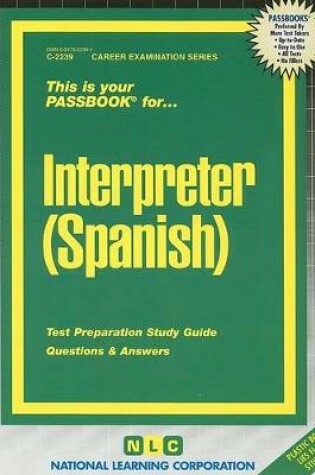 Cover of Interpreter (Spanish)