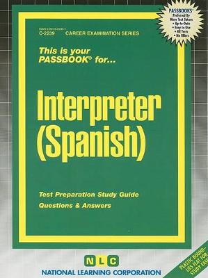 Book cover for Interpreter (Spanish)