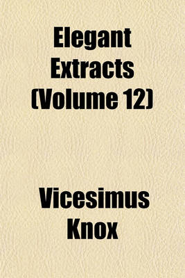 Book cover for Elegant Extracts (Volume 12)