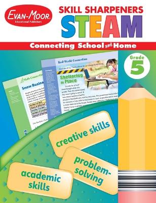 Book cover for Skill Sharpeners: Steam, Grade 5 Workbook