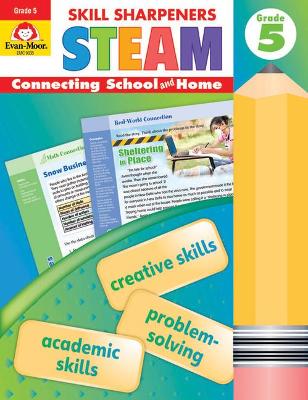 Book cover for Skill Sharpeners: Steam, Grade 5 Workbook