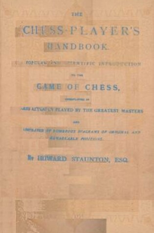 Cover of Staunton's Chess-Player's Handbook