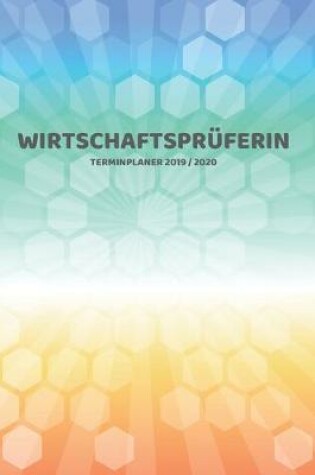 Cover of Wirtschaftsprüferin Terminplaner 2019 2020