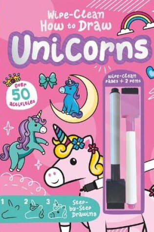 Cover of Wipe-Clean How to Draw Unicorns