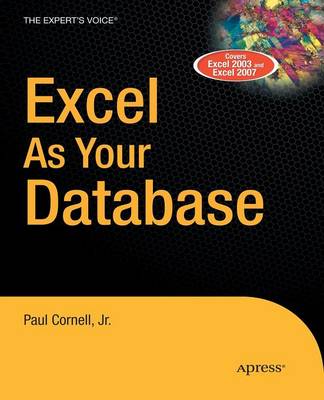 Book cover for Excel as Your Database
