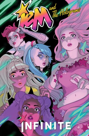 Book cover for Jem and the Holograms: Infinite