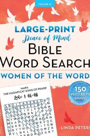 Cover of Peace of Mind Bible Word Search Women of the Word