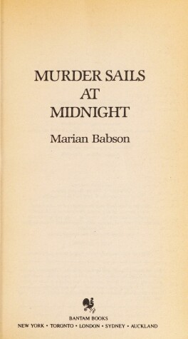 Book cover for Murder Sails/Midnite