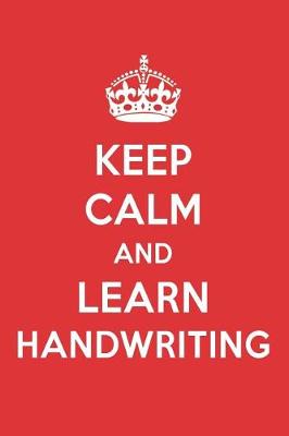 Book cover for Keep Calm and Learn Handwriting