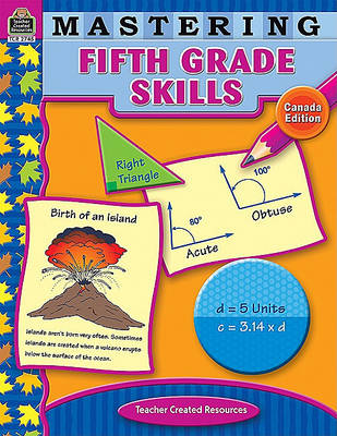 Book cover for Mastering Fifth Grade Skills-Canadian