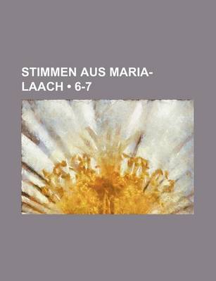 Book cover for Stimmen Aus Maria-Laach (6-7)