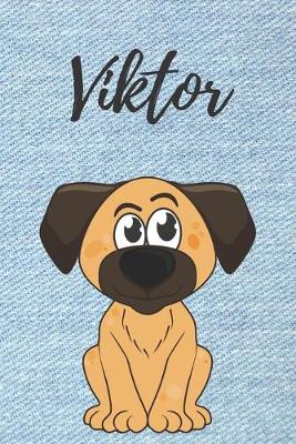 Book cover for Viktor Hund-Malbuch / Notizbuch Tagebuch