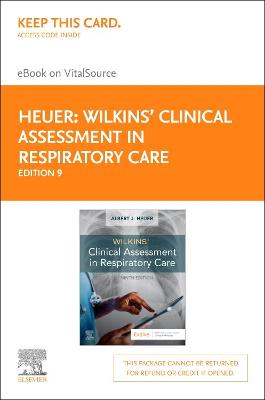 Book cover for Wilkins' Clinical Assessment in Respiratory Care - Elsevier eBook on Vitalsource (Retail Access Card)