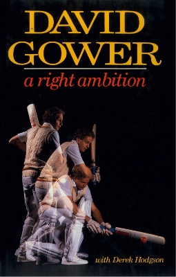 Book cover for A Right Ambition (Text Only)
