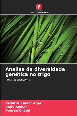 Book cover for Análise da diversidade genética no trigo