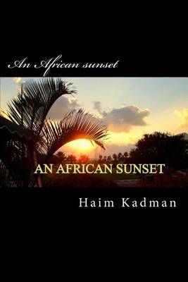 Book cover for An African sunset